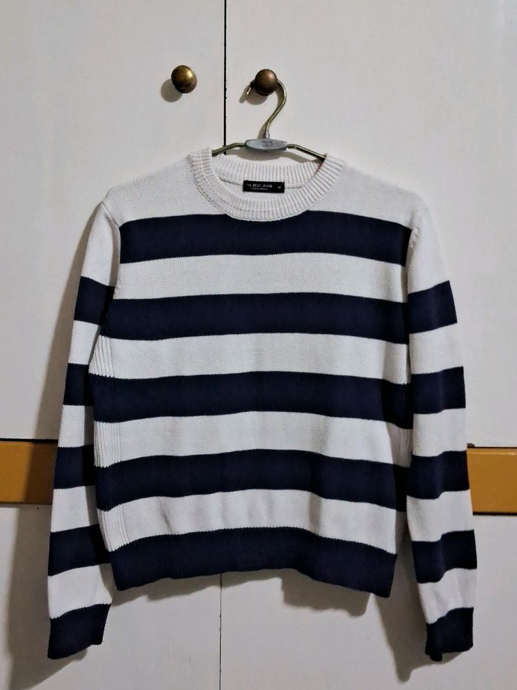 Striped Fitted Sweater