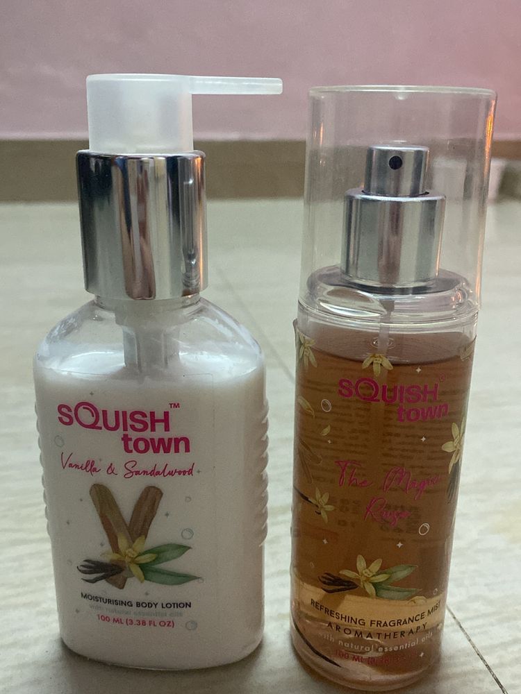 Body Mist And Lotion