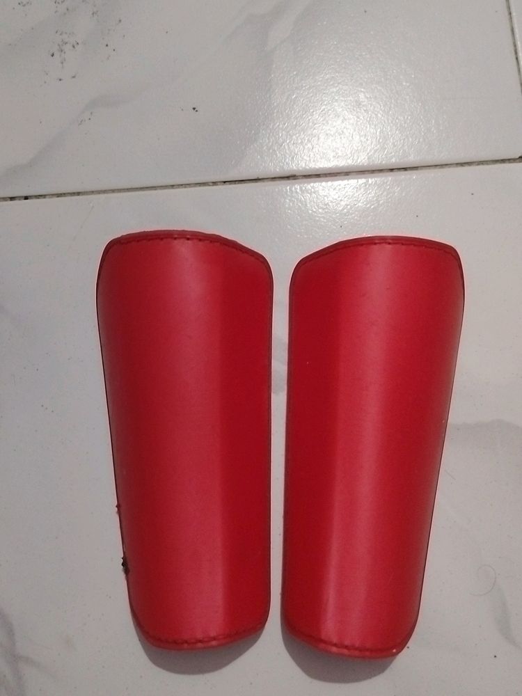 Kipsta Shin Guard For Soccer ( Red)