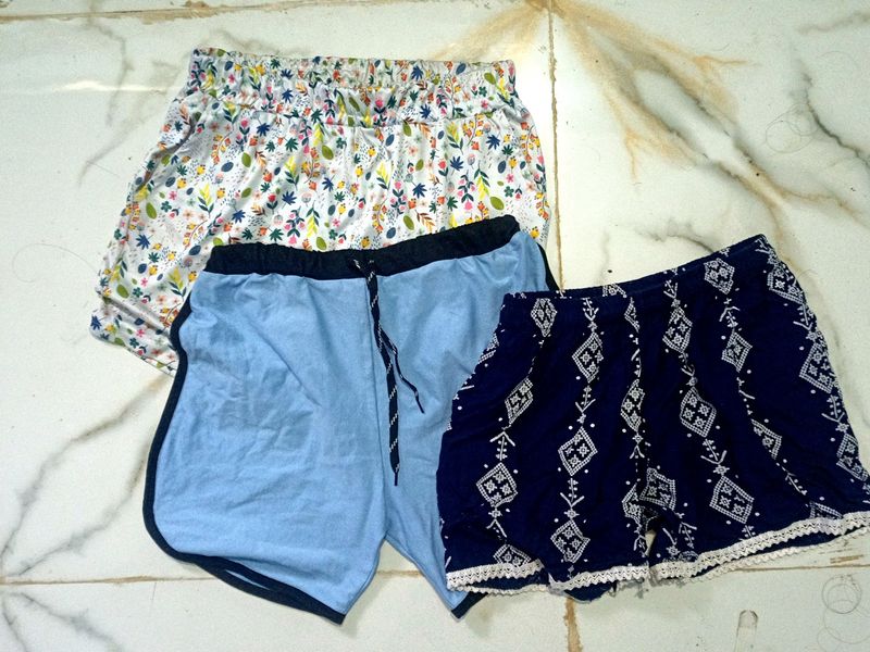 Combo Of 3 Shorts