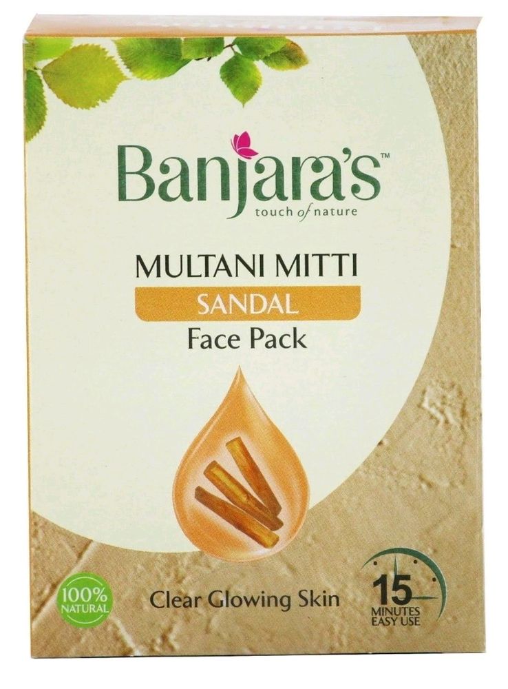 Banjaras Sandal Face Pack