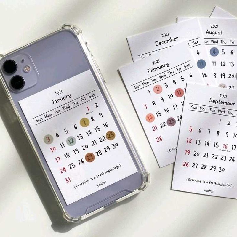 Calender For Phone Covers