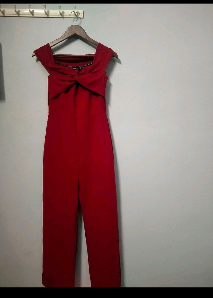 Sassafras Red Jumpsuit