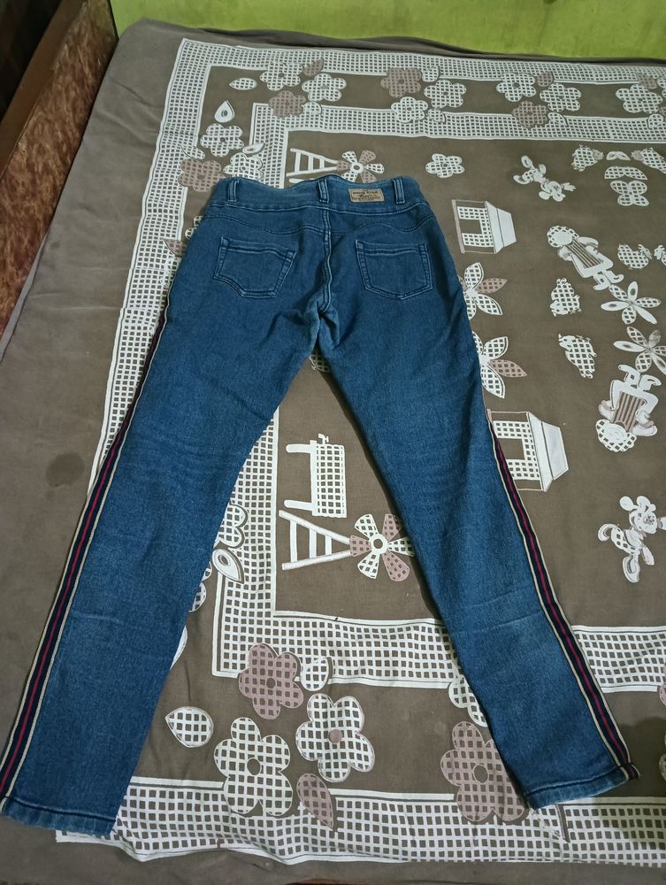 Blue Jeans With 30 Size