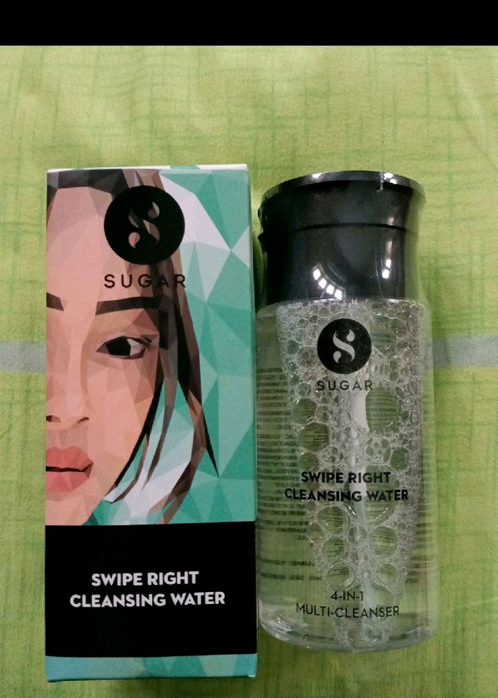 Sugar Swipe Right Cleansing Water