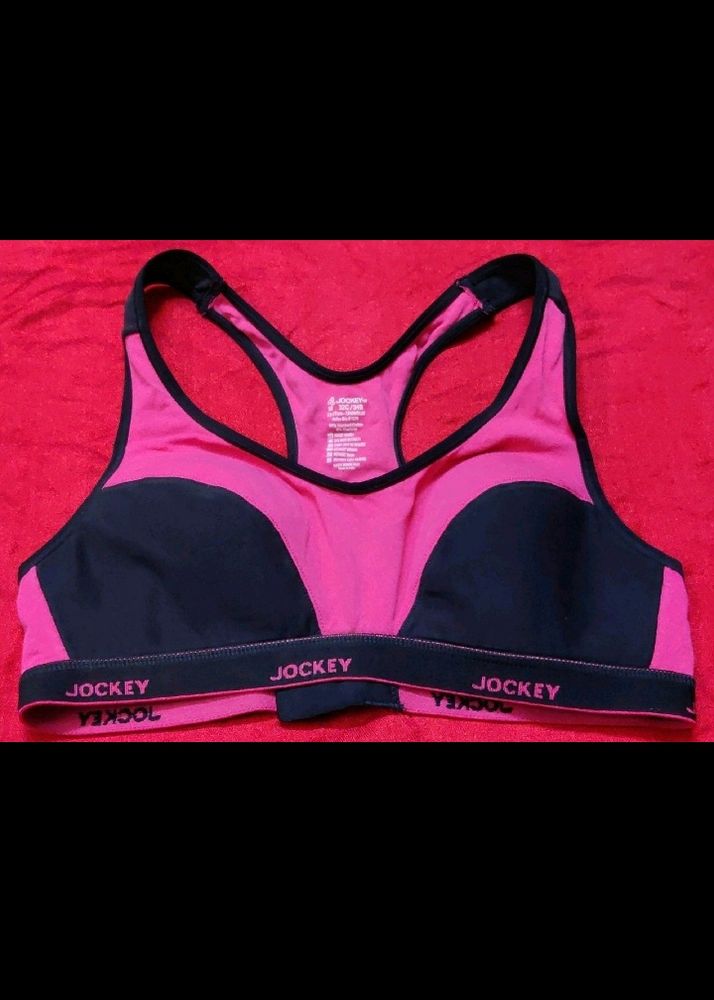 Jockey Lightly Padded Racer Back Active Sports Bra