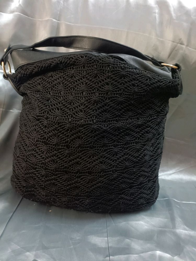 Branded Crochet Purse