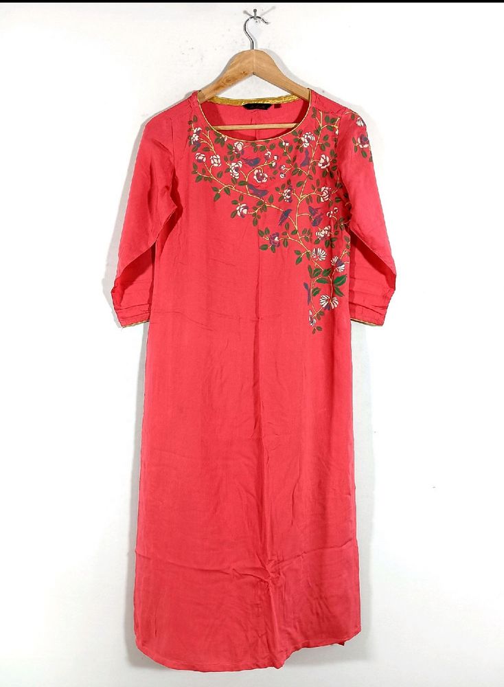 Pink Kurta In Excellent Condition