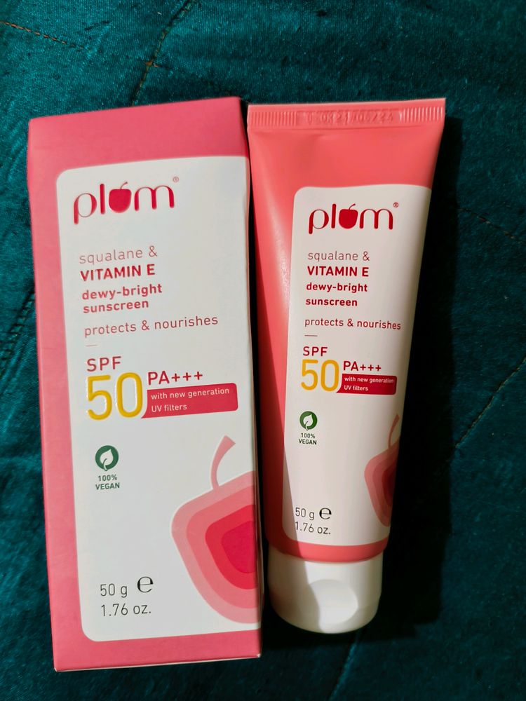 Plum Squalane & Vitamin E Sunscreen SPF 50