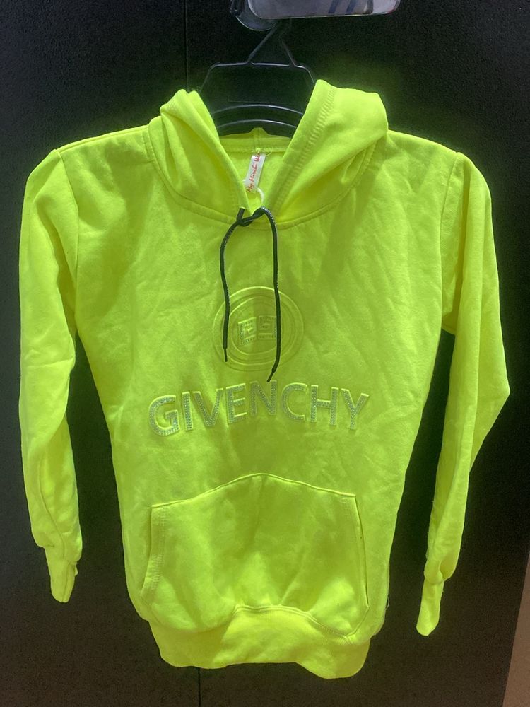 Discount!! Neon Green New Hoodie