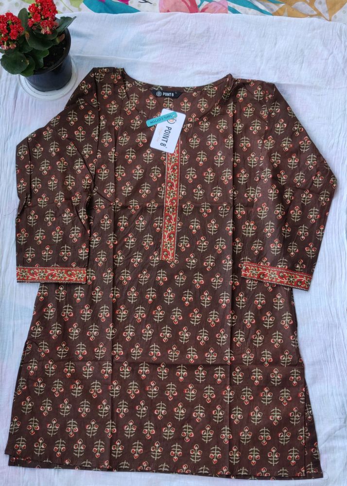 Short Kurti With Pocket