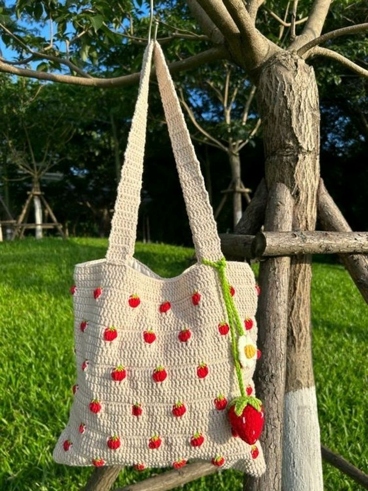 Strawberry Tote Bag