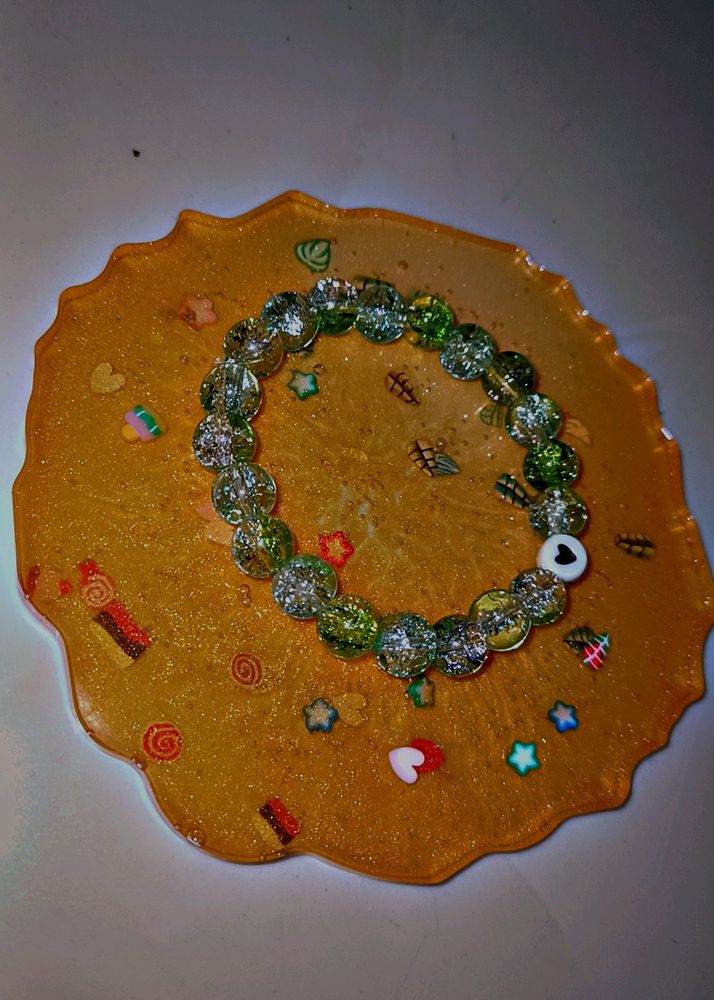 Resin Plate And Braclet