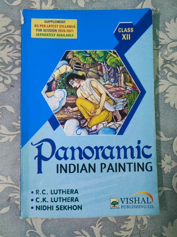 Panoramic Indian Painting Book For Class 12th