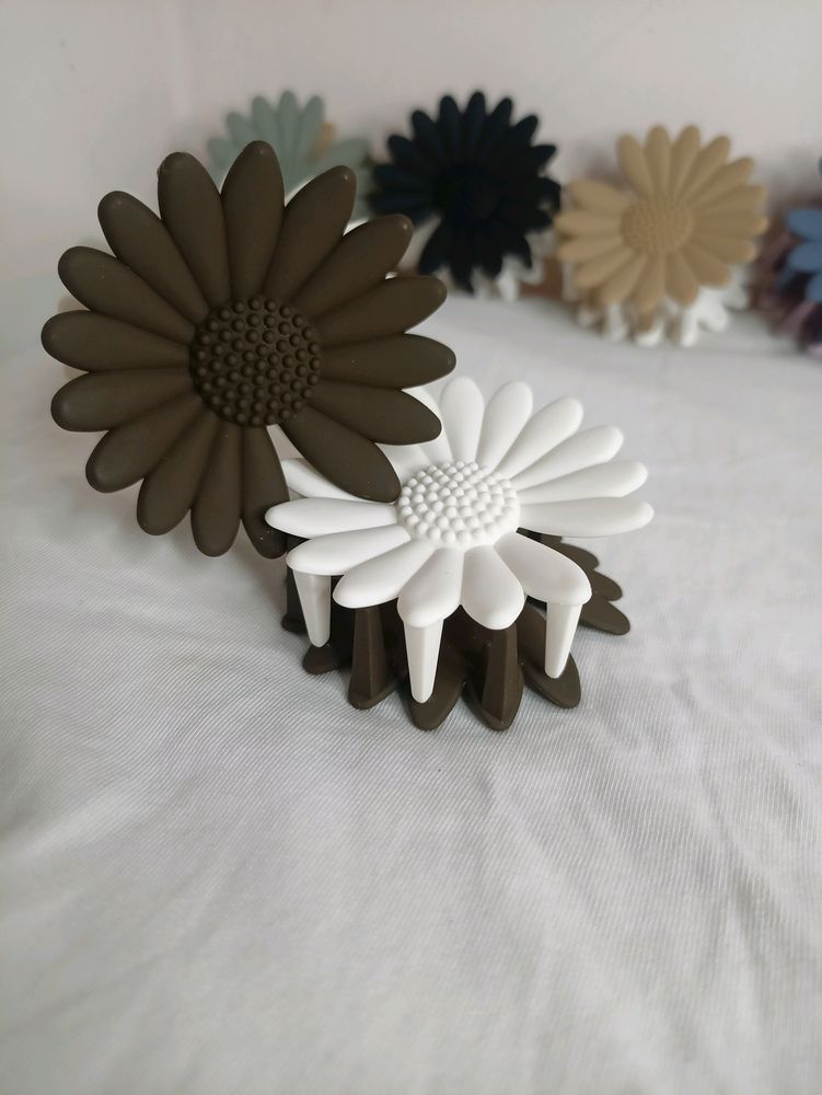 Flower Hair Claws