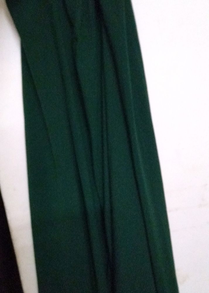 Green Colour Skirt Plazo