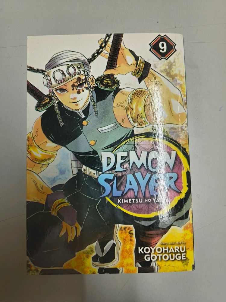 Demon Slayer Kimetsu Ni Yaiba Volume 9 Manga