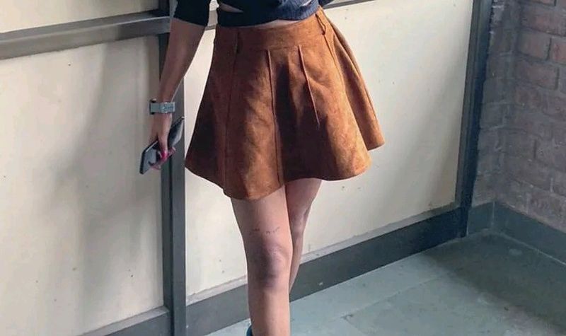 Brown Skirt