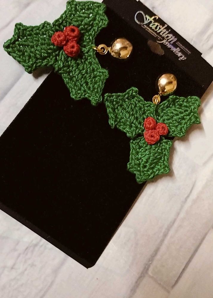 Crochet Christmas Theme Jewellery