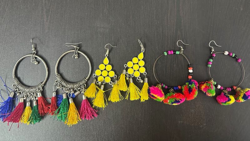 3 Combo Set Tassel Earings