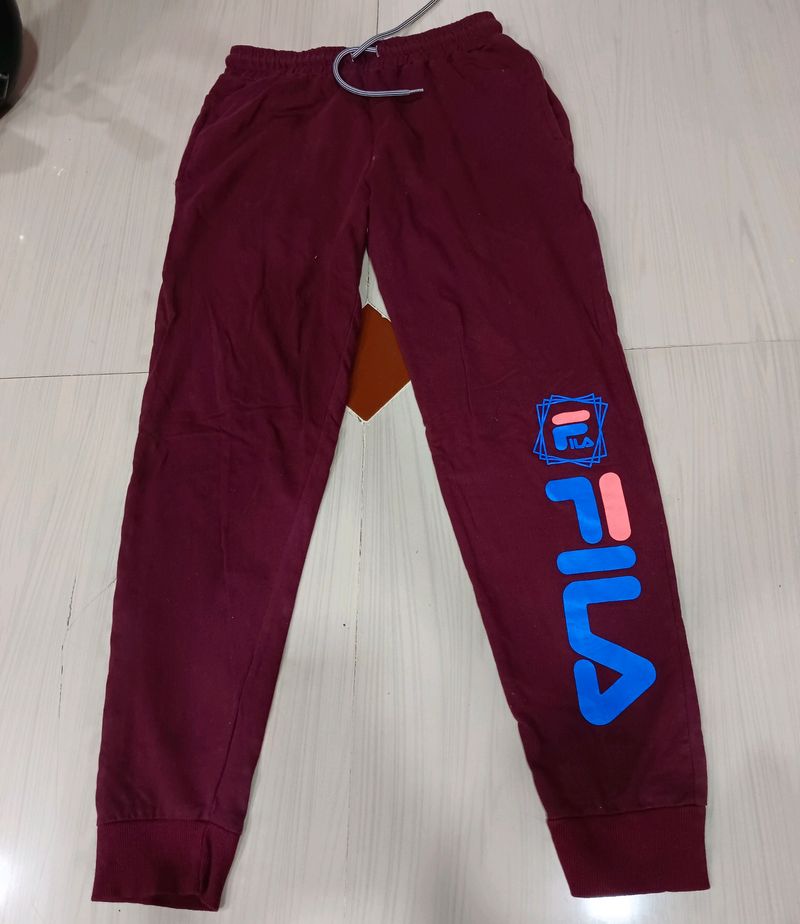 Fila Trackpants With Grip In Bottom