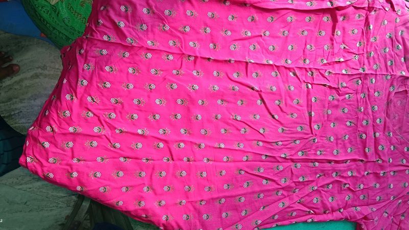 Combo Pink Short Kurti And Red Jegging