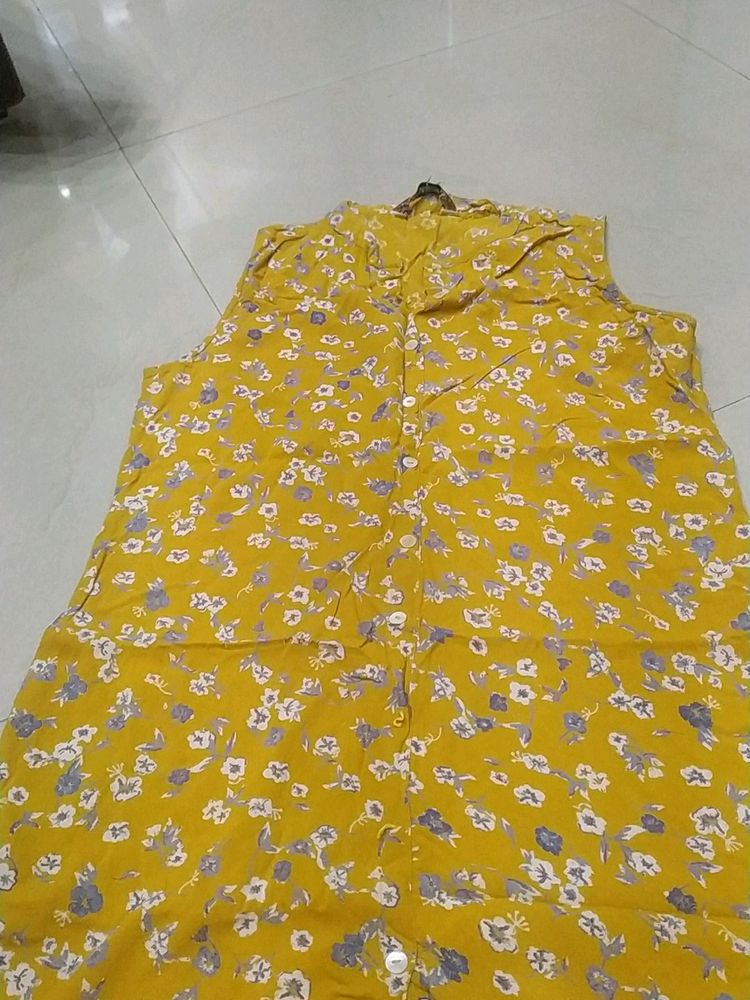 Yellow Kurti