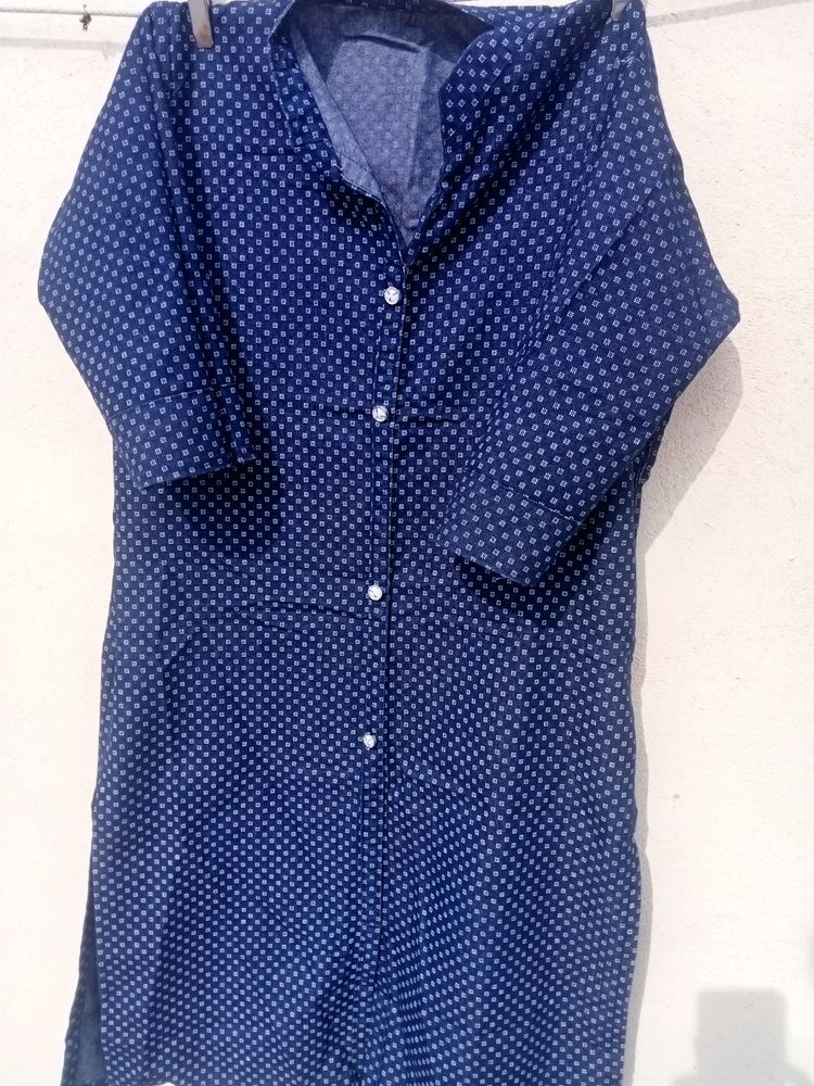 Blue Casual Wear Kurta