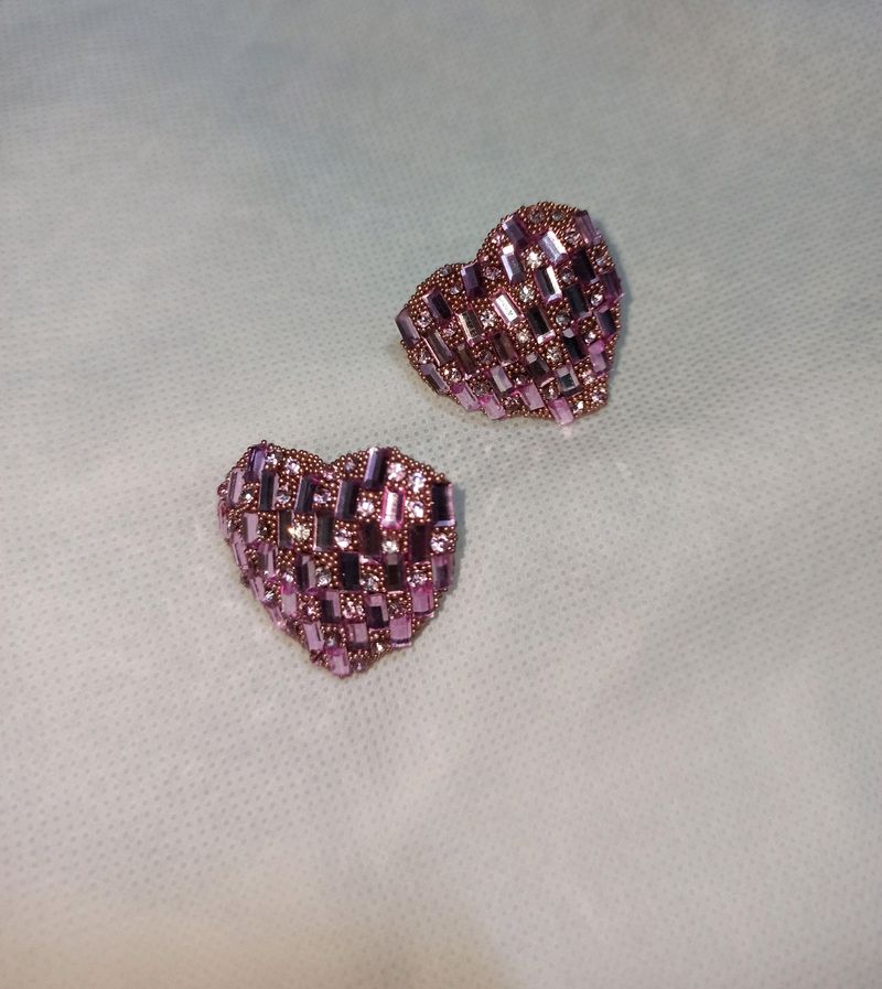 Pink "Sequin" Earrings