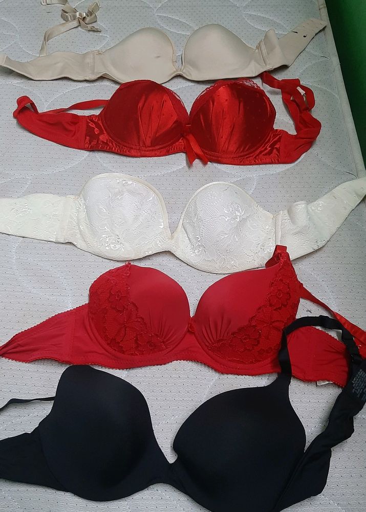 Pack Of 5 Padded High Quality Bra