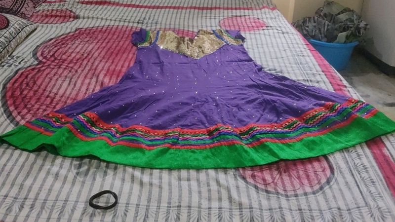 Beautiful  Full Gear  Anarkali Kura