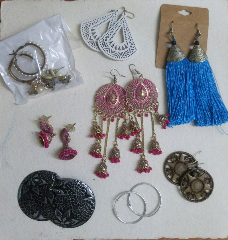 Set Of 10+ Earrings