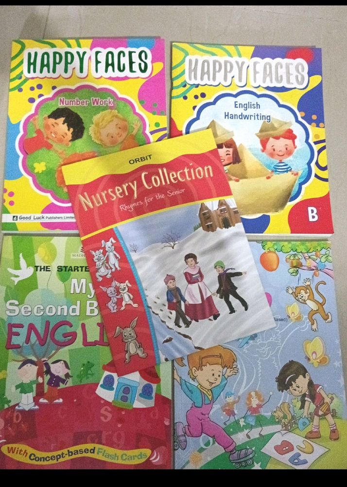 Kids New Unused 5 Books Combo