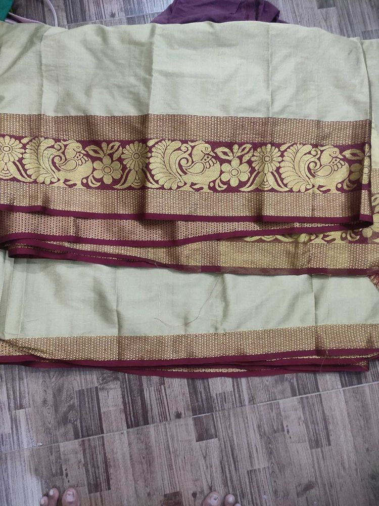 Saree With Atteched Blouse