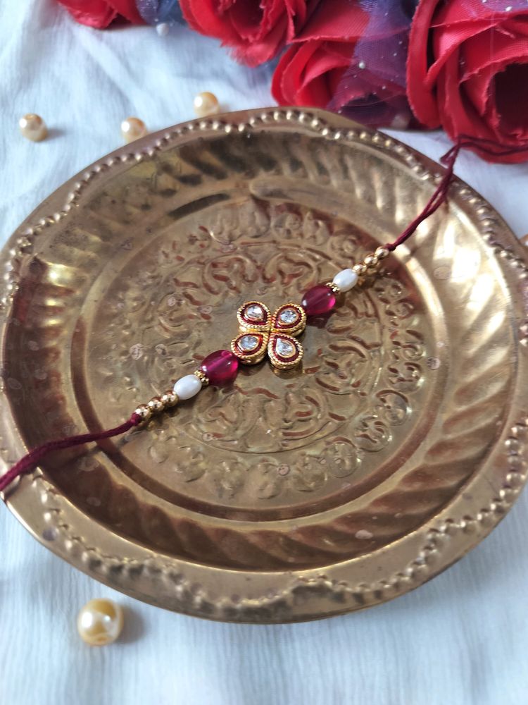 Pretty Kundan Rakhi