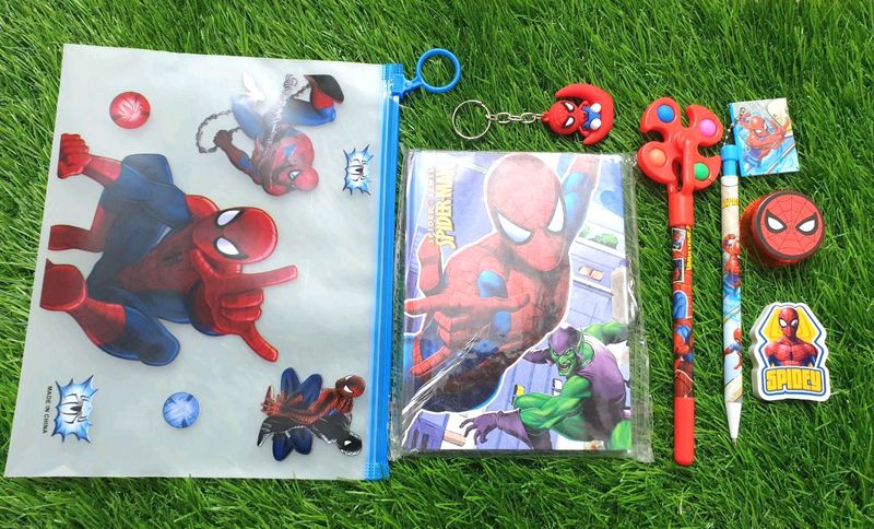 Spider Man Stationery Hamper