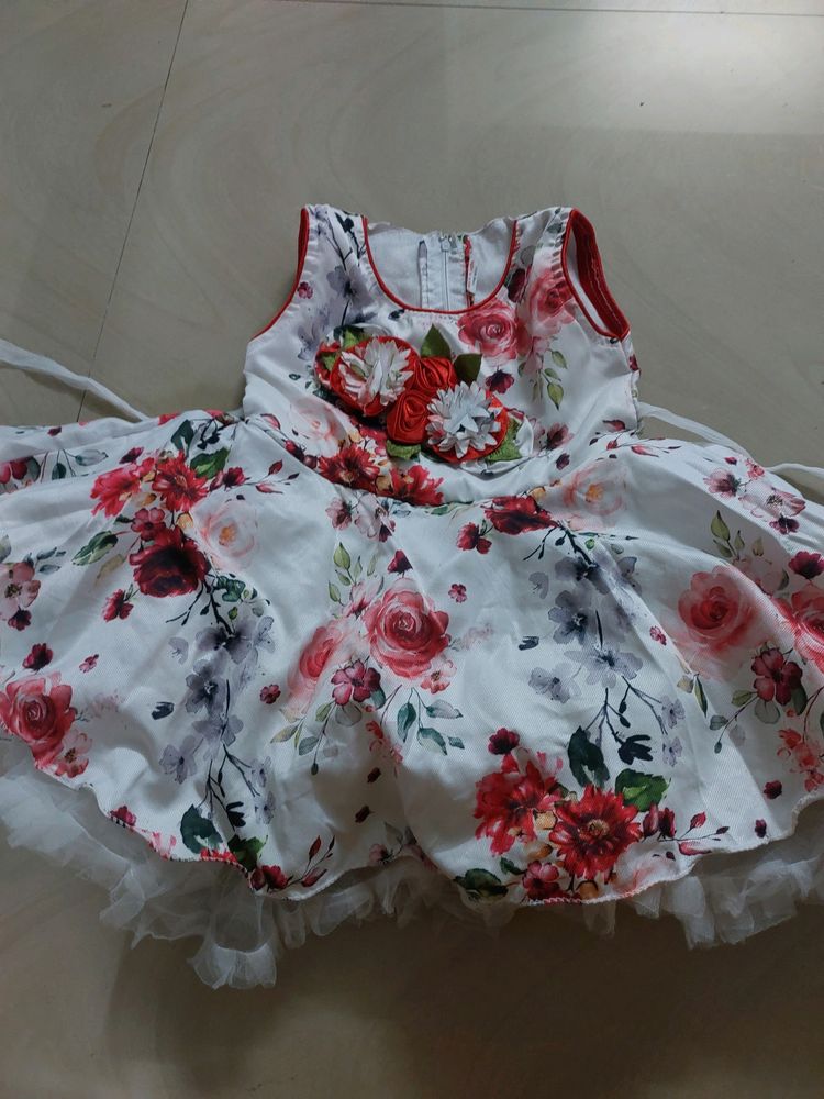 1 To 2 Years Girl Frock