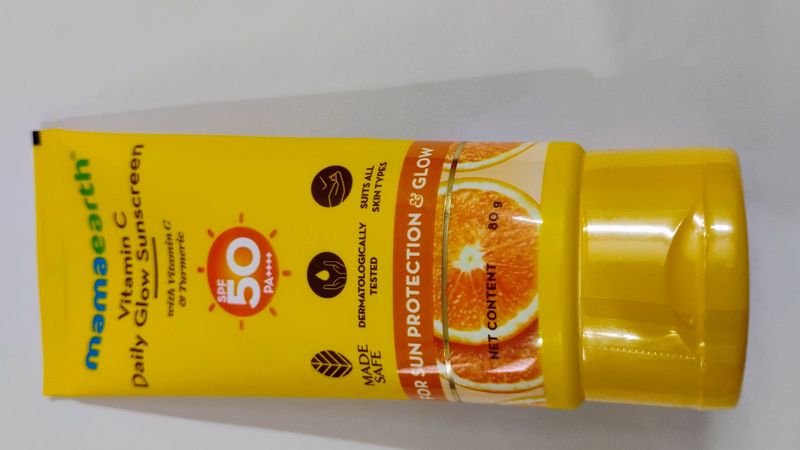 Mamaearth Vitamin C Daily Glow Sunscreen