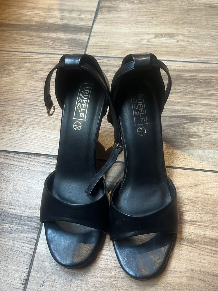 Truffle Collection Black Heels