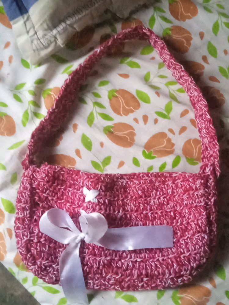 Girls Crochet Bag