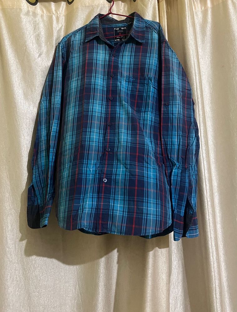 Blue Check Shirt