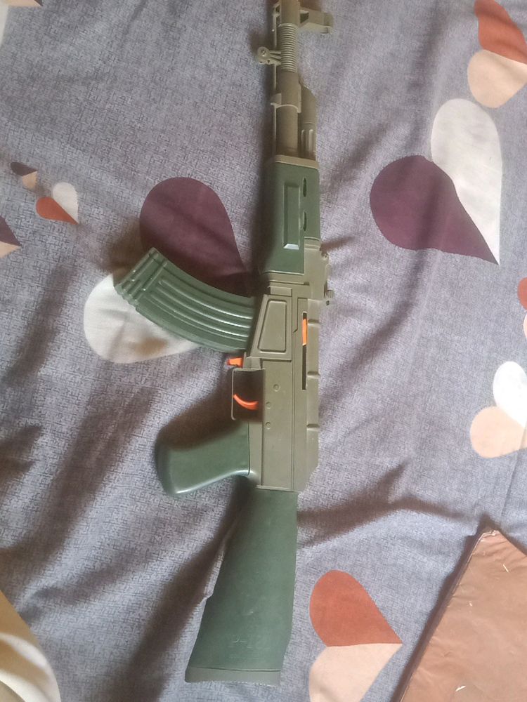 AK 47 Plastic Toy For Kids Army