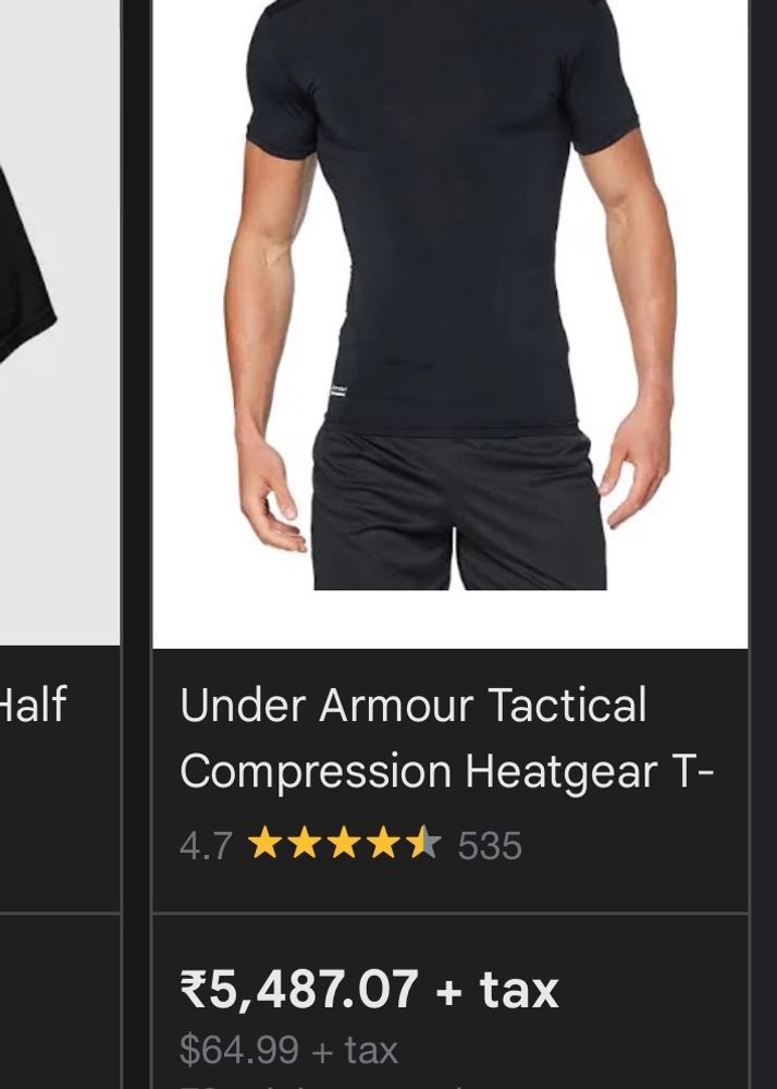 Og Under Armour Compression Tee