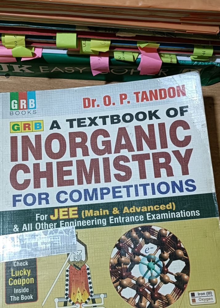 JEE Advanced Inorganic Chemistry Book