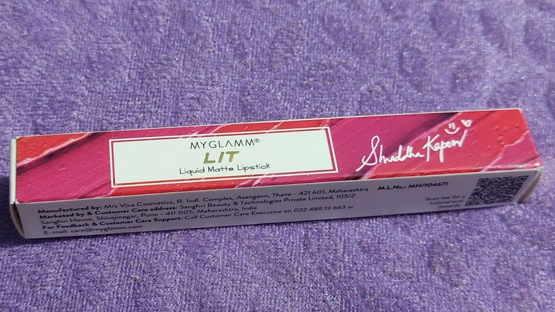 MyGlamm LIT Liquid Matte Lipstick - Cuffing