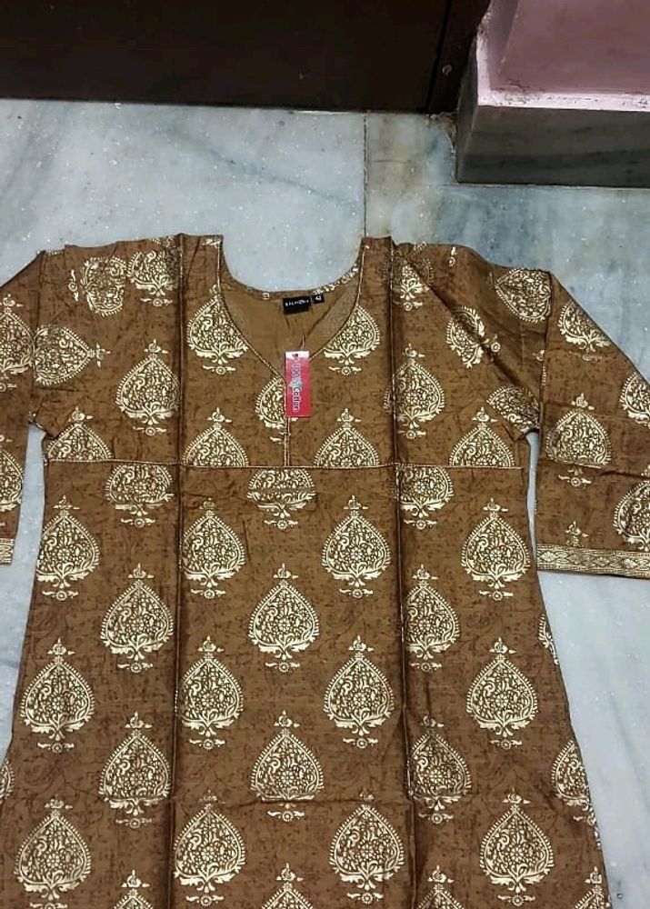 Golden Silk kurti..totally new ..I have 3 colours