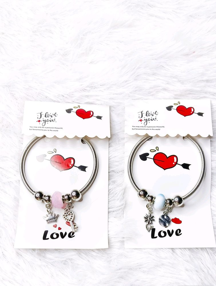 Love Pandora Bracelet Set Of Two