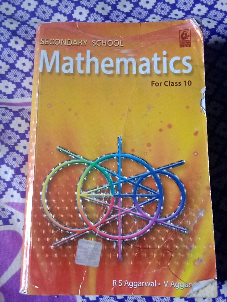 R S Agarwal Mathematics For Class 10