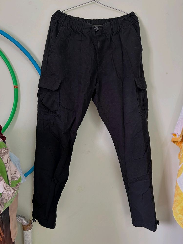 Black Cargo Pants