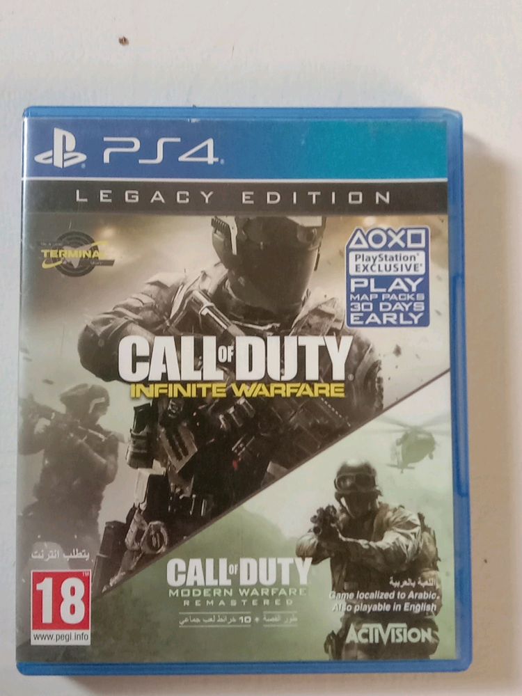 PS4 CD CALL OF DUTY